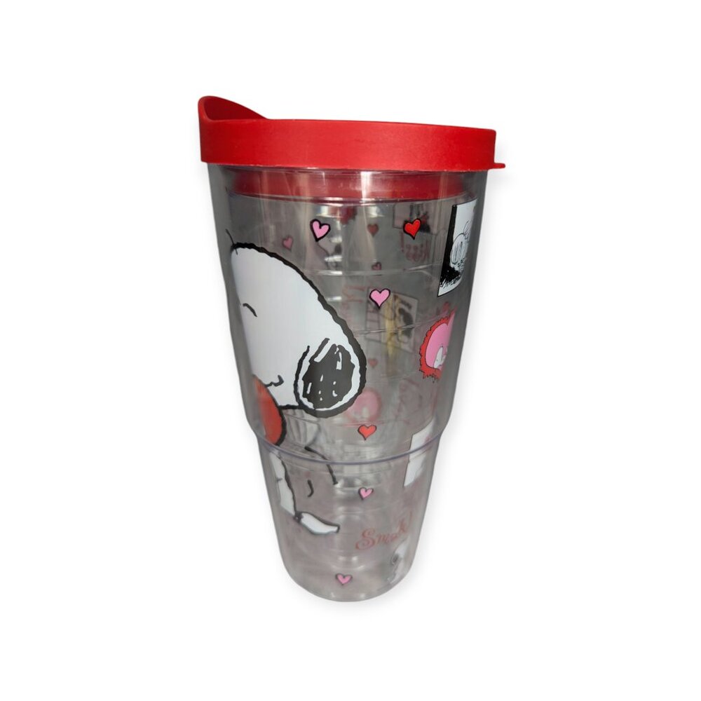 Tervis x Peanuts Valentine's Red Snoopy 24 oz Tumbler with Red Lid - Picture 5 of 10